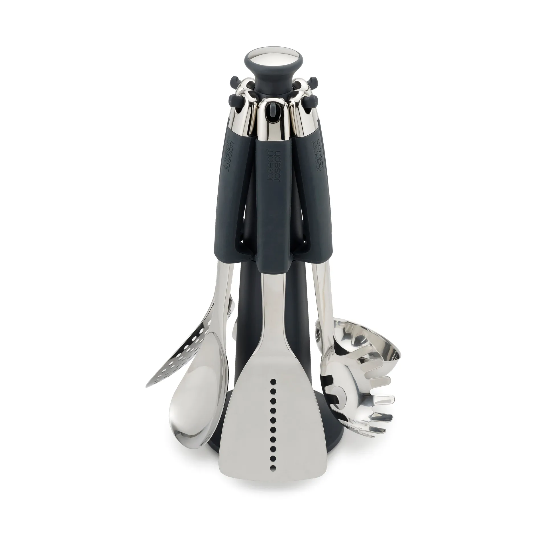 Portautensili Elevate carousel, Acciaio Joseph Joseph