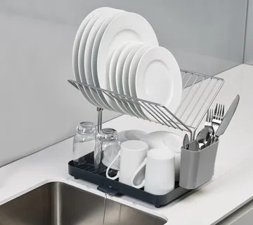 Scolapiatti Y-rack 35,8 cm - Grigio - Joseph Joseph