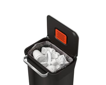 Secchio compattatore con pedale Joseph Joseph Titan 30 L - Nero carbone - Joseph Joseph