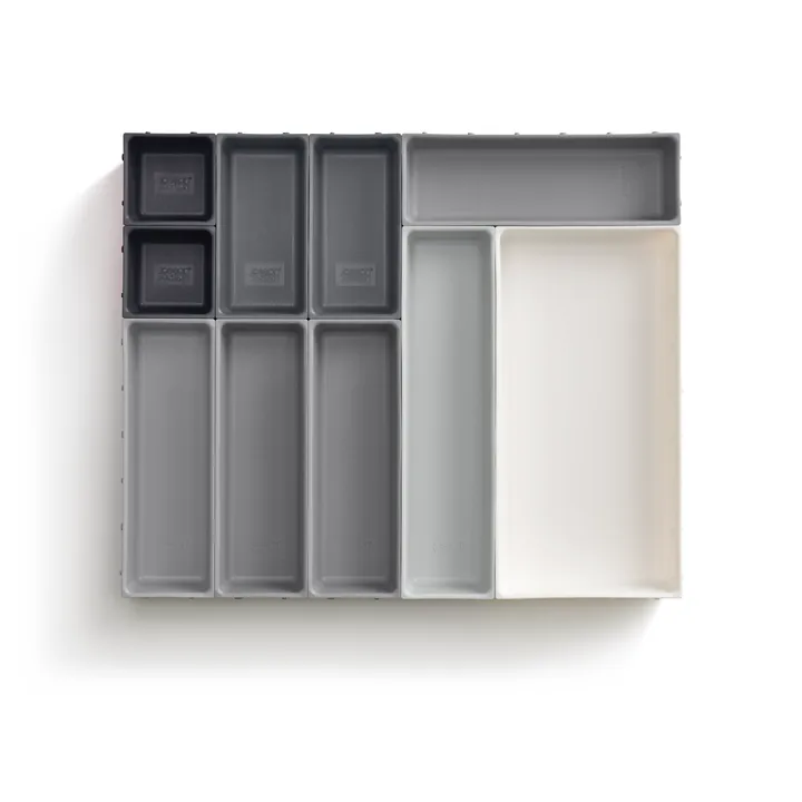 Set di posate Blox 10 pezzi - Grigio - Joseph Joseph