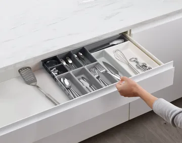 Set di posate Blox 10 pezzi - Grigio - Joseph Joseph