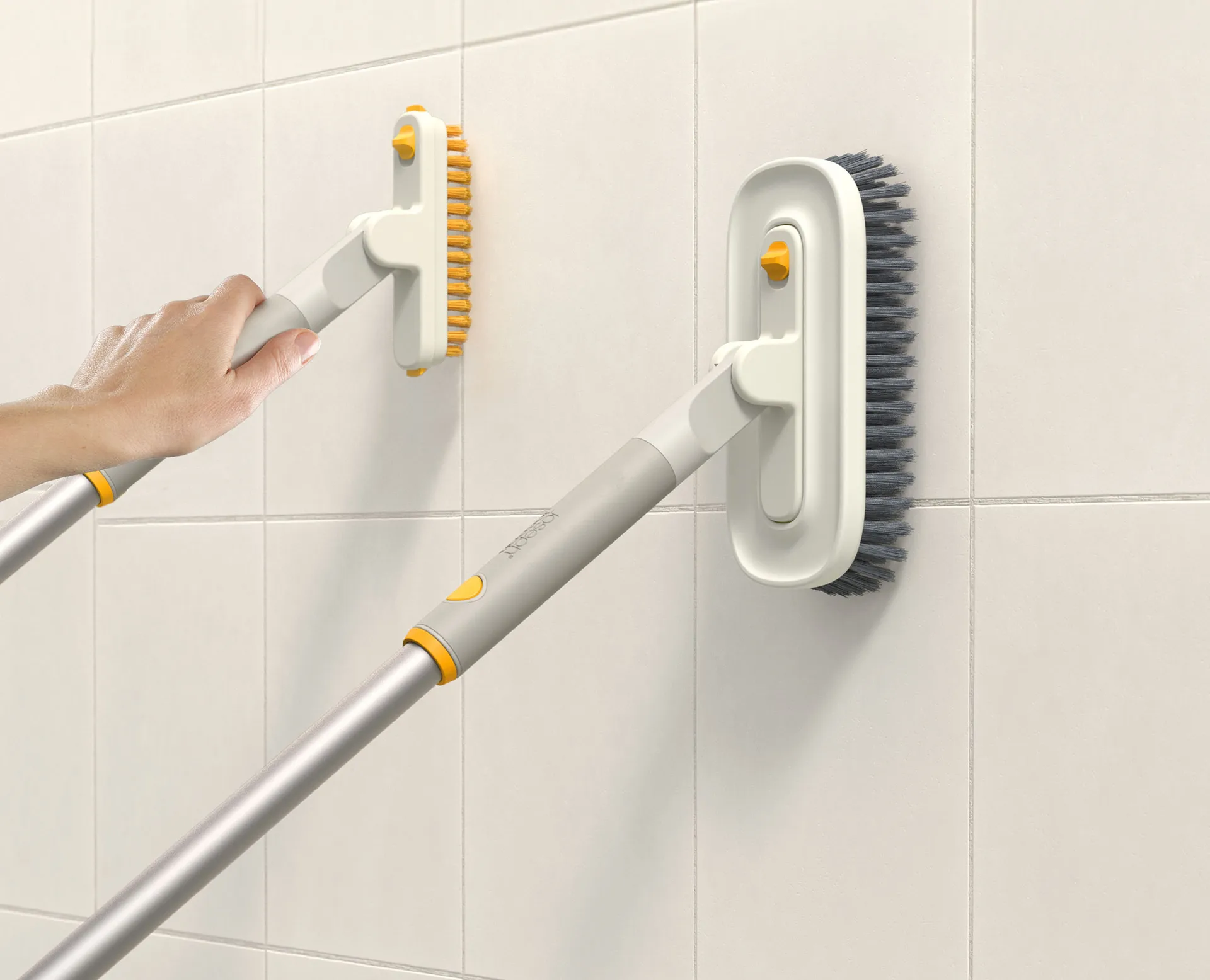 Set di pulizia dettagliata Cleantech, Pietra chiara Joseph Joseph