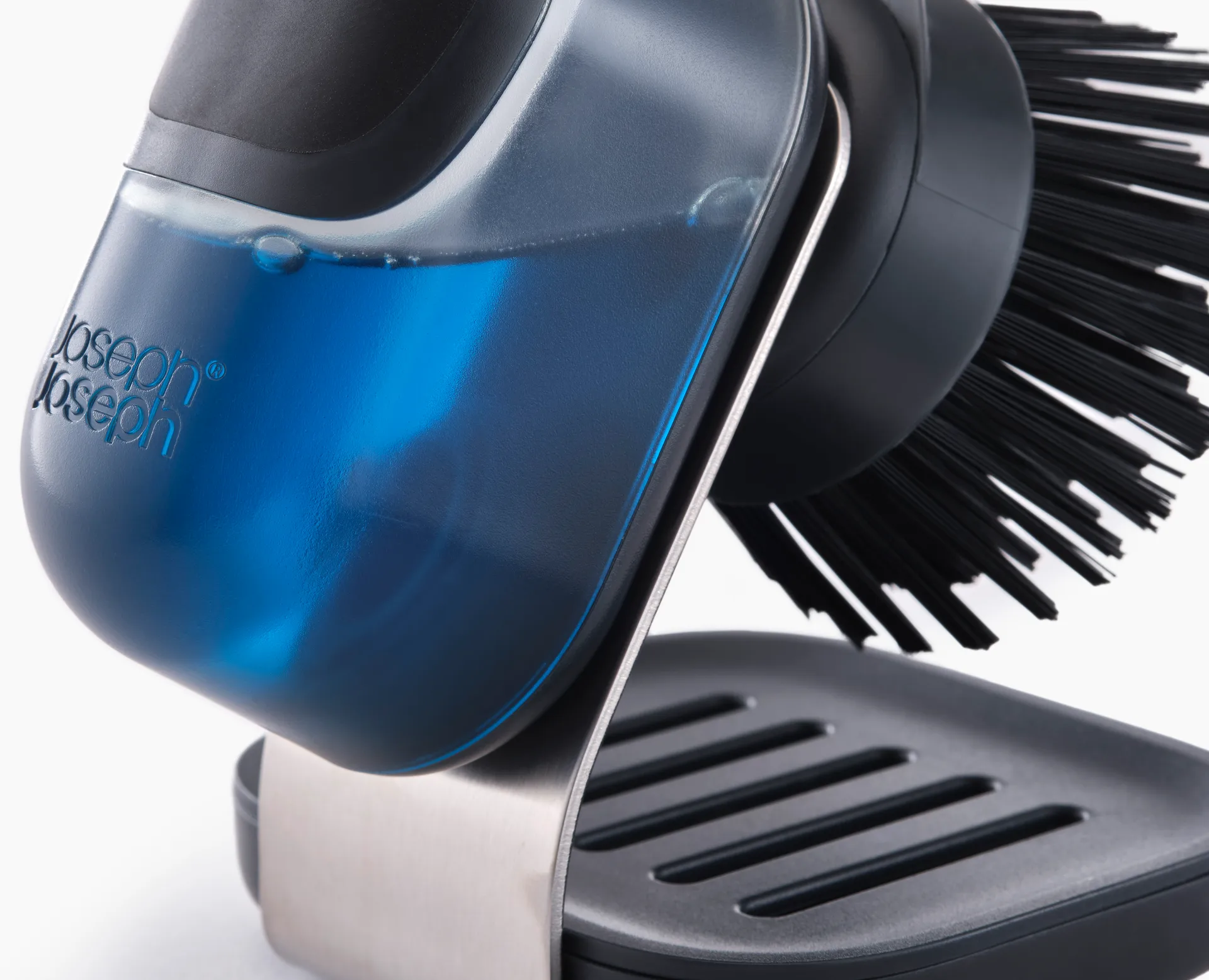 Spazzola con supporto Joseph Joseph Sinktech, Trasparente Joseph Joseph
