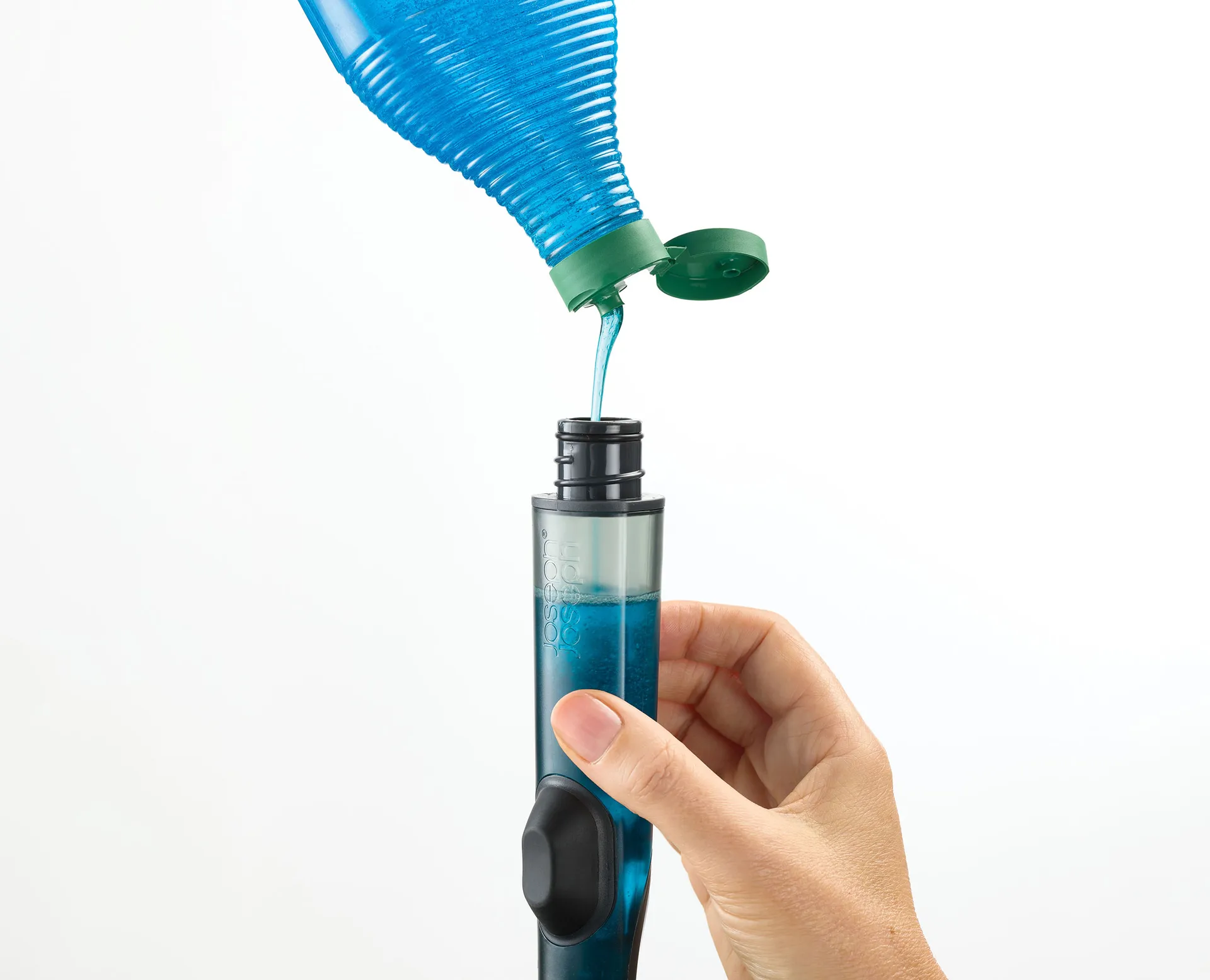 Spazzola per piatti con supporto in acciaio Joseph Joseph Sinktech, Trasparente Joseph Joseph