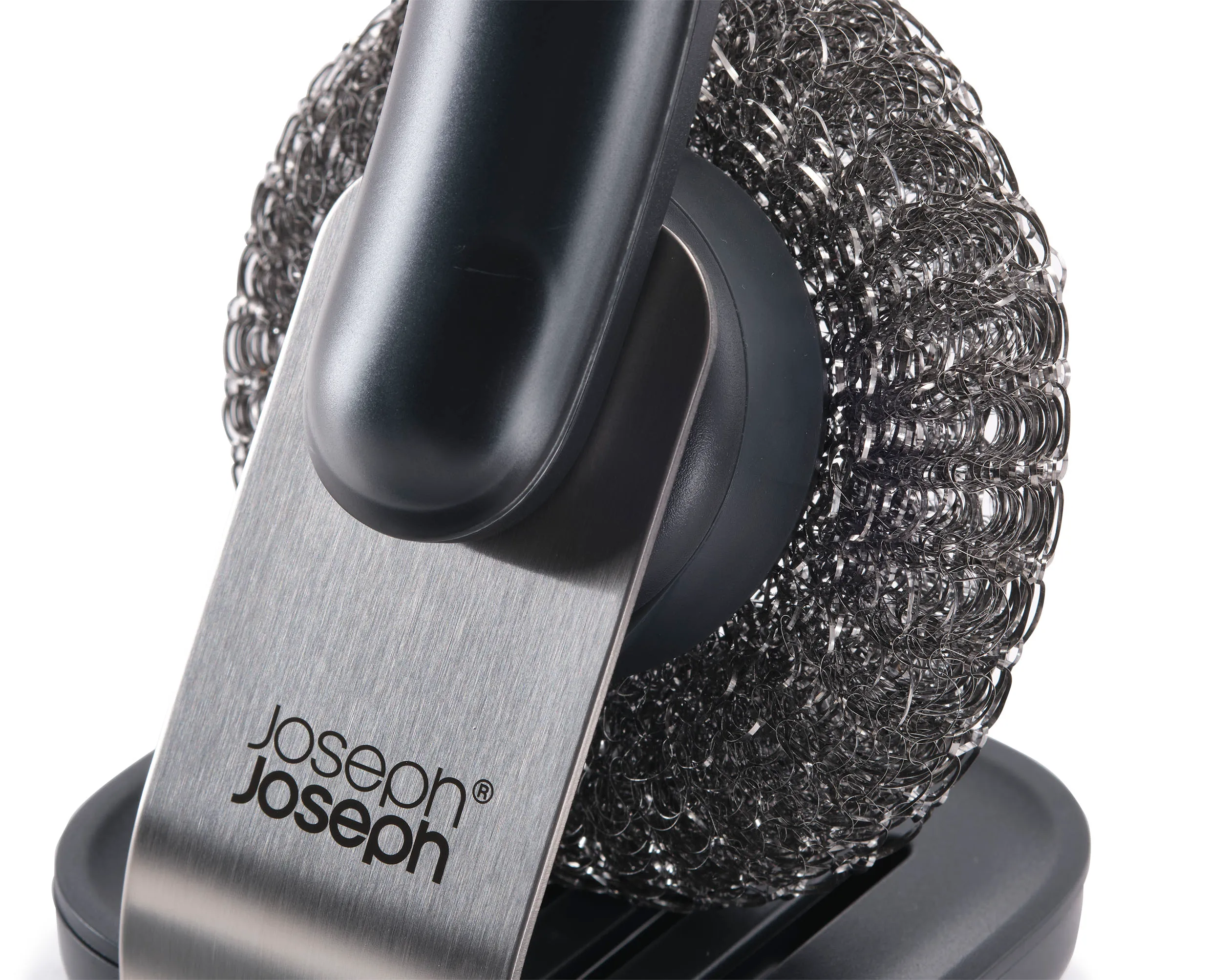 Spazzola Lavapiatti Joseph Joseph Con Dispenser Sapone - Acciaio Inox - Setole Durevoli E Supporto - Foto 5