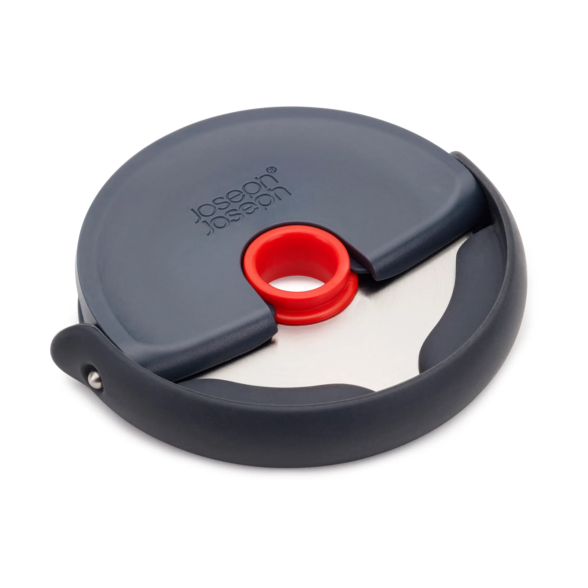 Tagliapizza Disc easy clean 12,1 cm, Acciaio inossidabile grigio Joseph Joseph