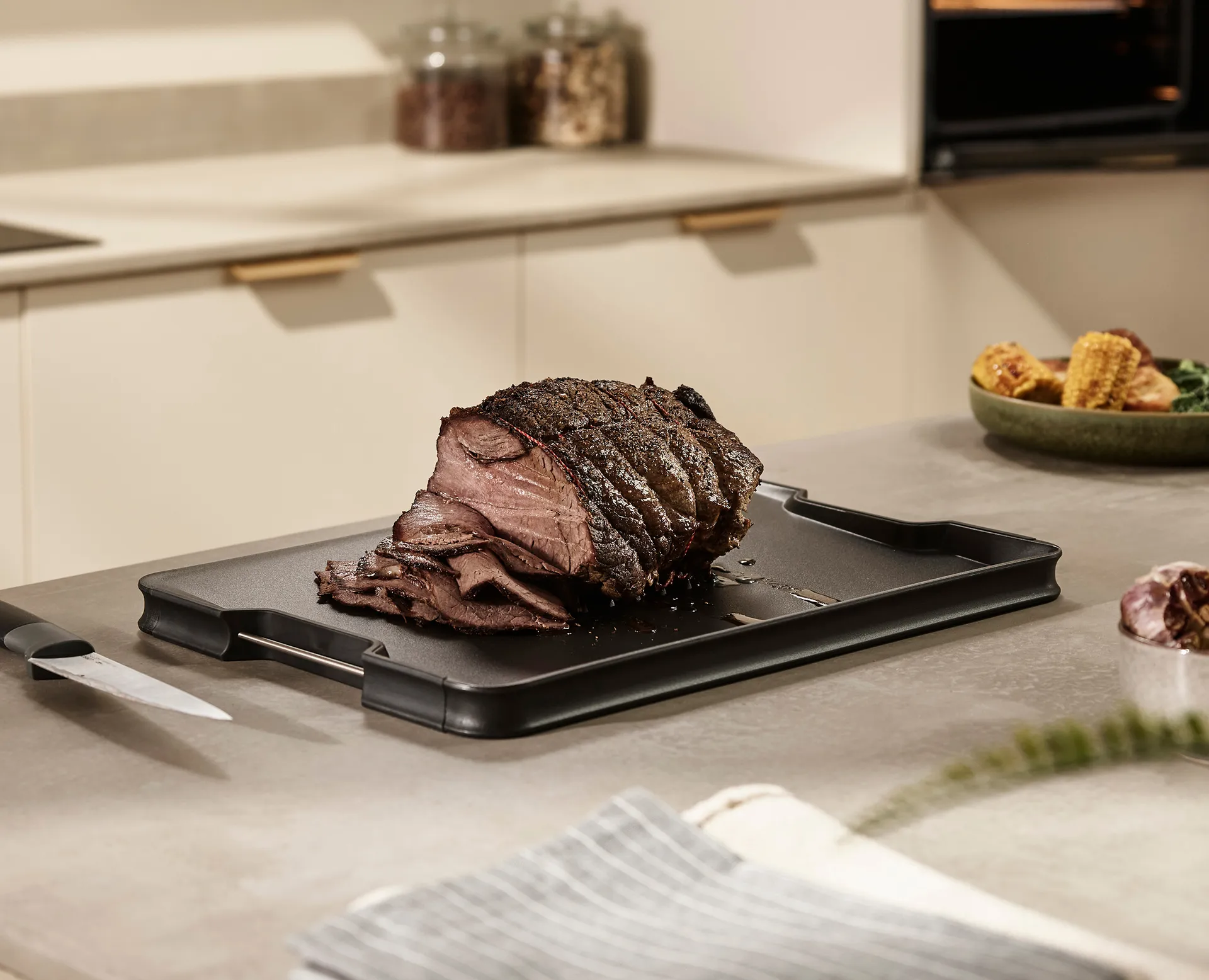 Tagliere Cut & Carve Plus nero, XL Joseph Joseph