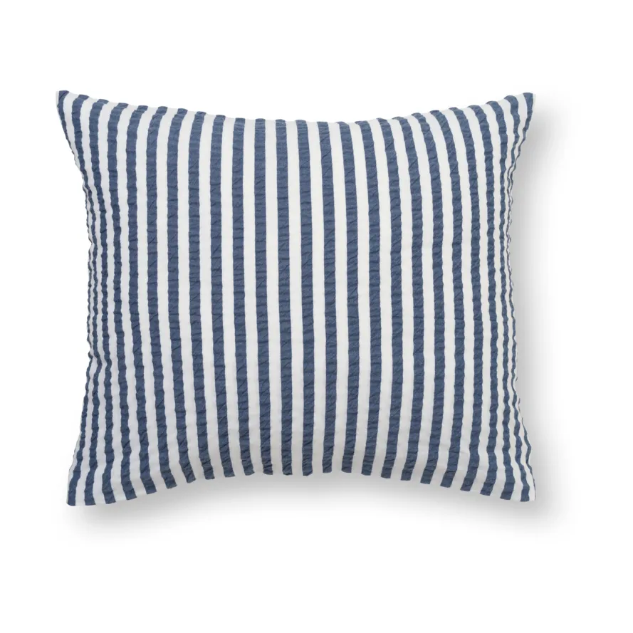 Federa Bæk&Bølge Lines 50x60 cm, Blu scuro, bianco Juna