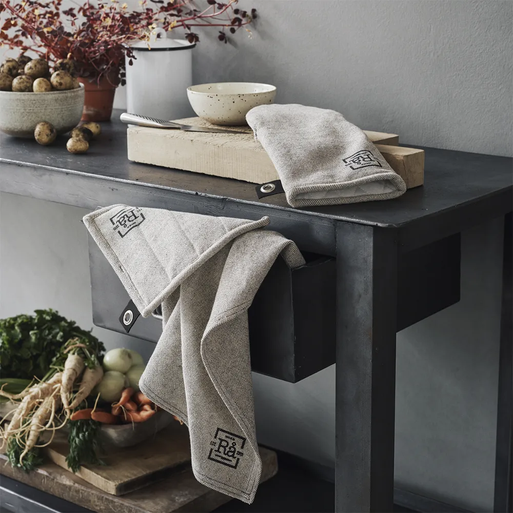 Guanto da griglia Rå, grigio scuro, taglia unica Juna