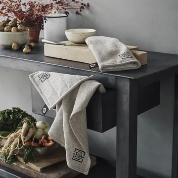 Guanto da griglia Rå - grigio scuro, taglia unica - Juna