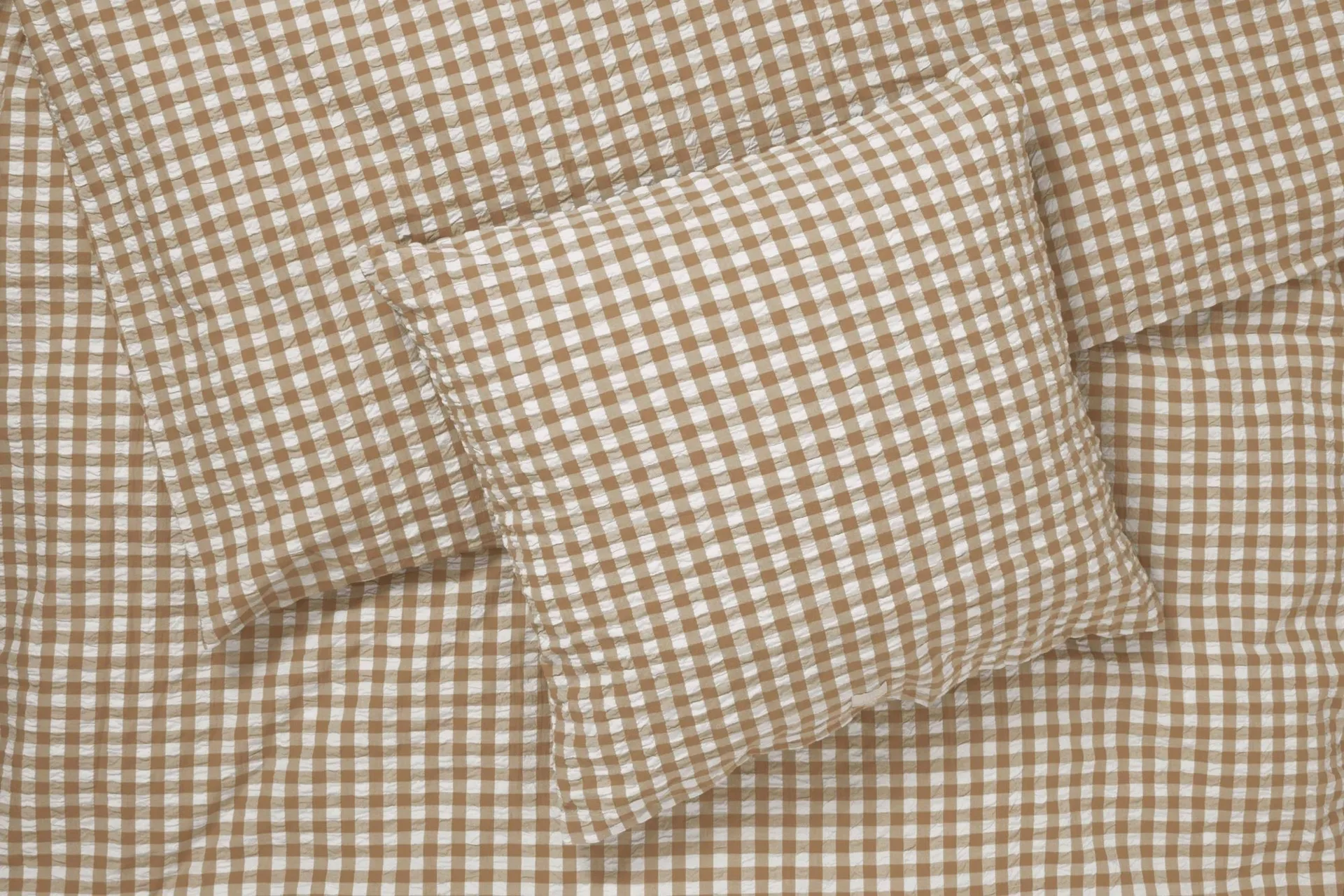 Set da letto Bæk&Bølge 150x210 cm, Caramello-offwhite Juna