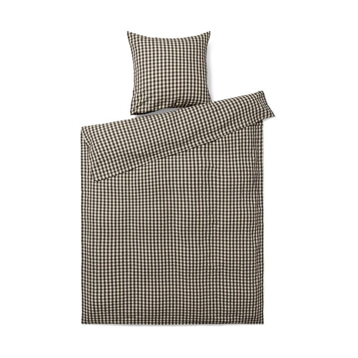 Set da letto Bæk&Bølge 150x210 cm - Nero, sabbia - Juna