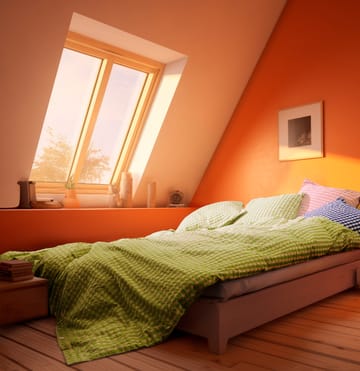 Set da letto Bæk&Bølge 200x220 cm - Verde-rosa chiaro - Juna