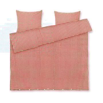 Set da letto Bæk&Bølge 220x220 cm - Rosso-giallo - Juna
