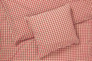 Set da letto Bæk&Bølge 220x220 cm - Rosso-giallo - Juna