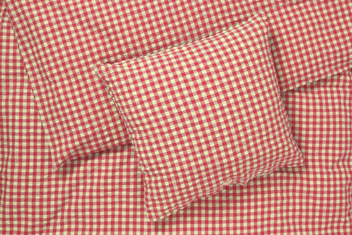 Set da letto Bæk&Bølge 220x220 cm, Rosso-giallo Juna