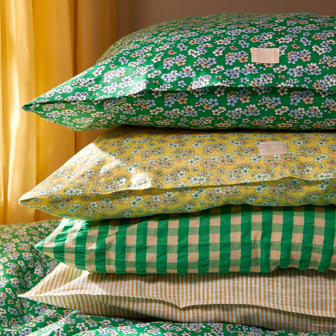 Set letto Grand Pleasantly 150x210 cm, Verde Juna