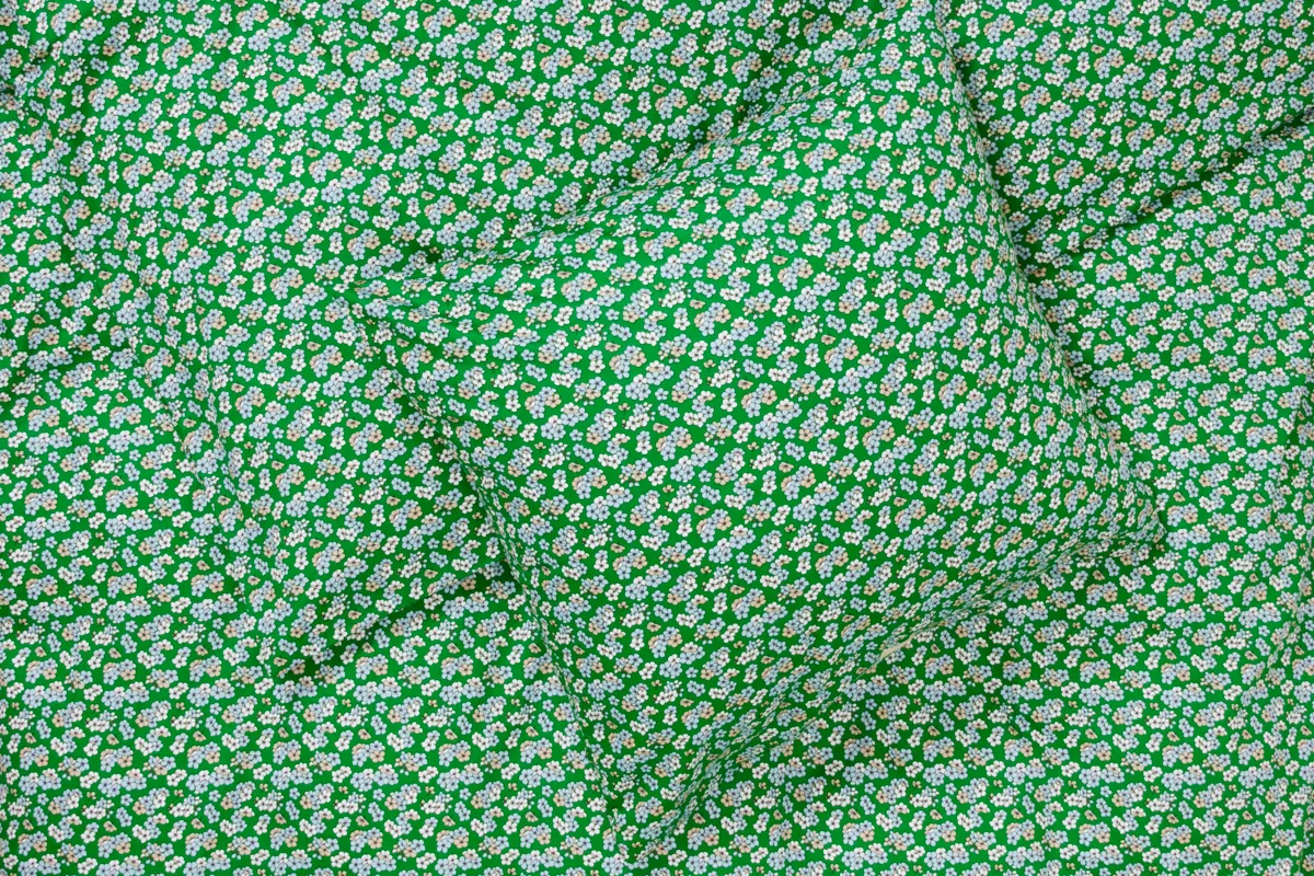 Set letto Grand Pleasantly 220x220 cm, Verde Juna