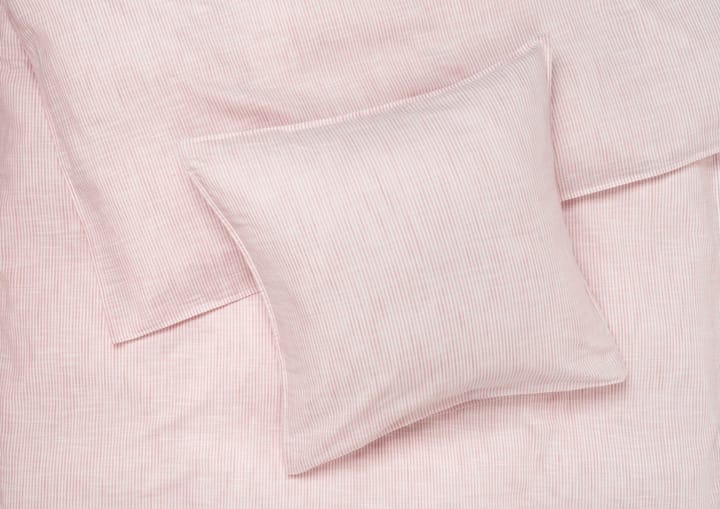 Set letto Monochrome Lines 150x210 cm - Rosa, bianco - Juna