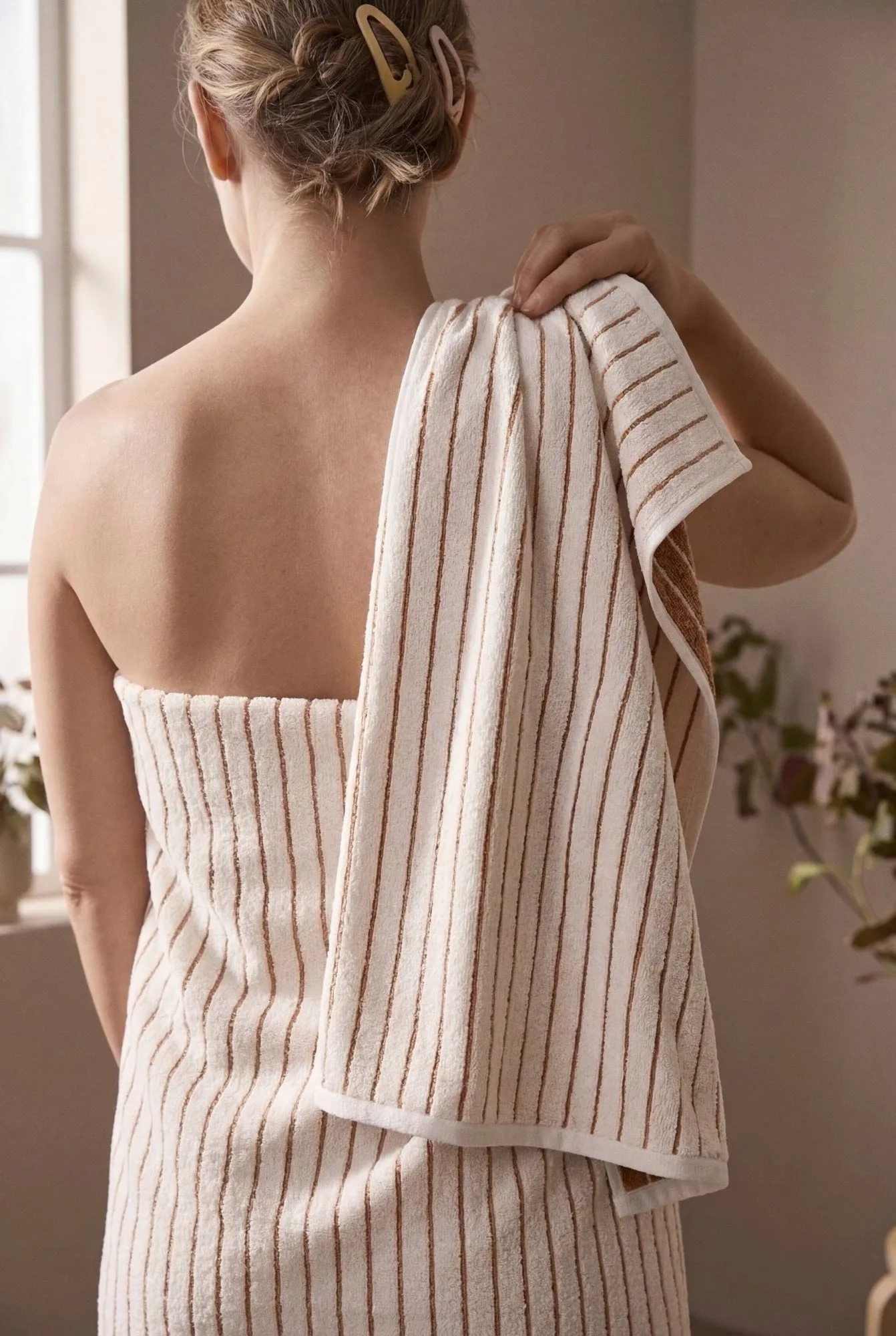 Soft asciugamano, Off-white, 50x100 cm Juna