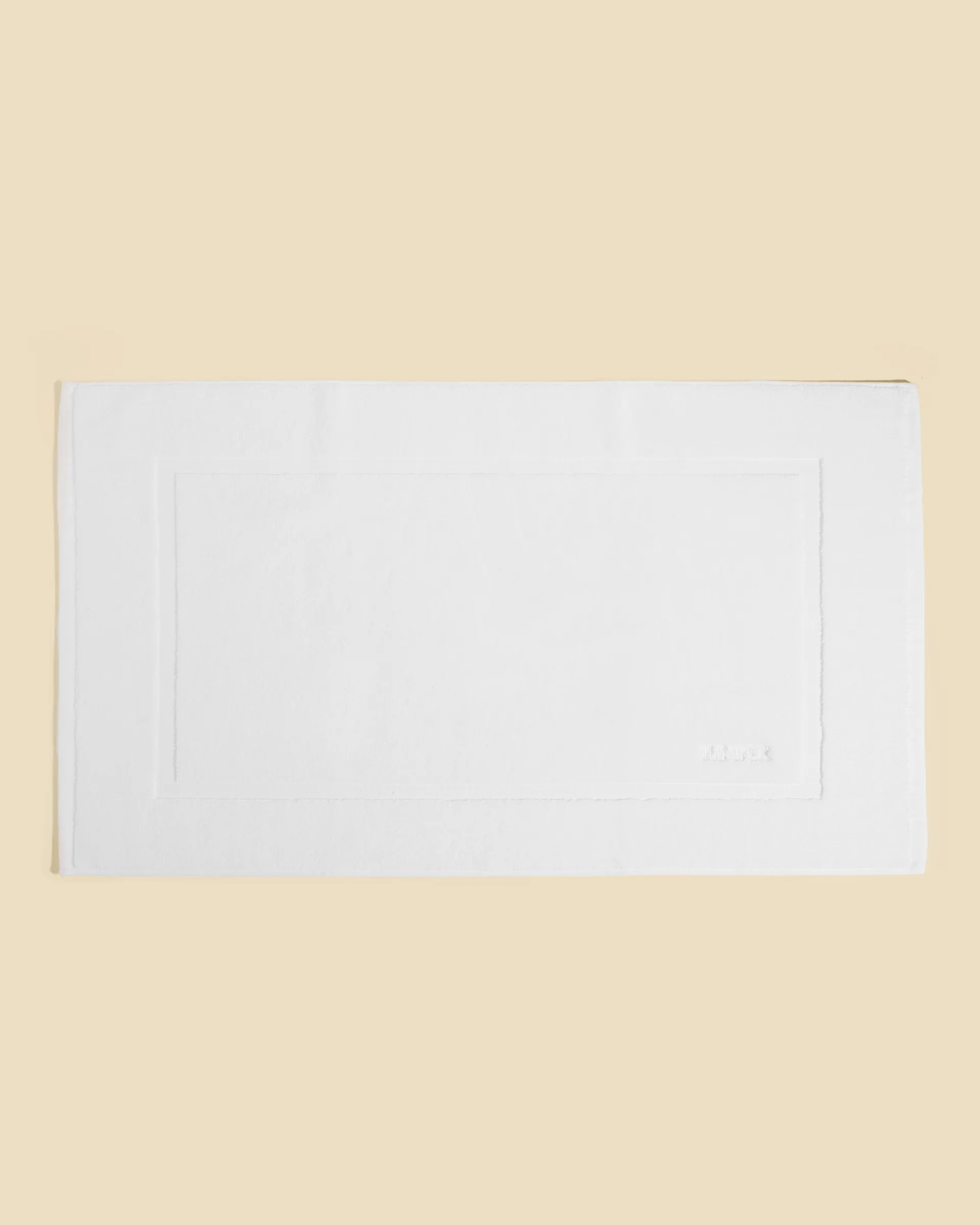 Tappeto da bagno Juniper 50x80 cm, Bianco neve Juniper