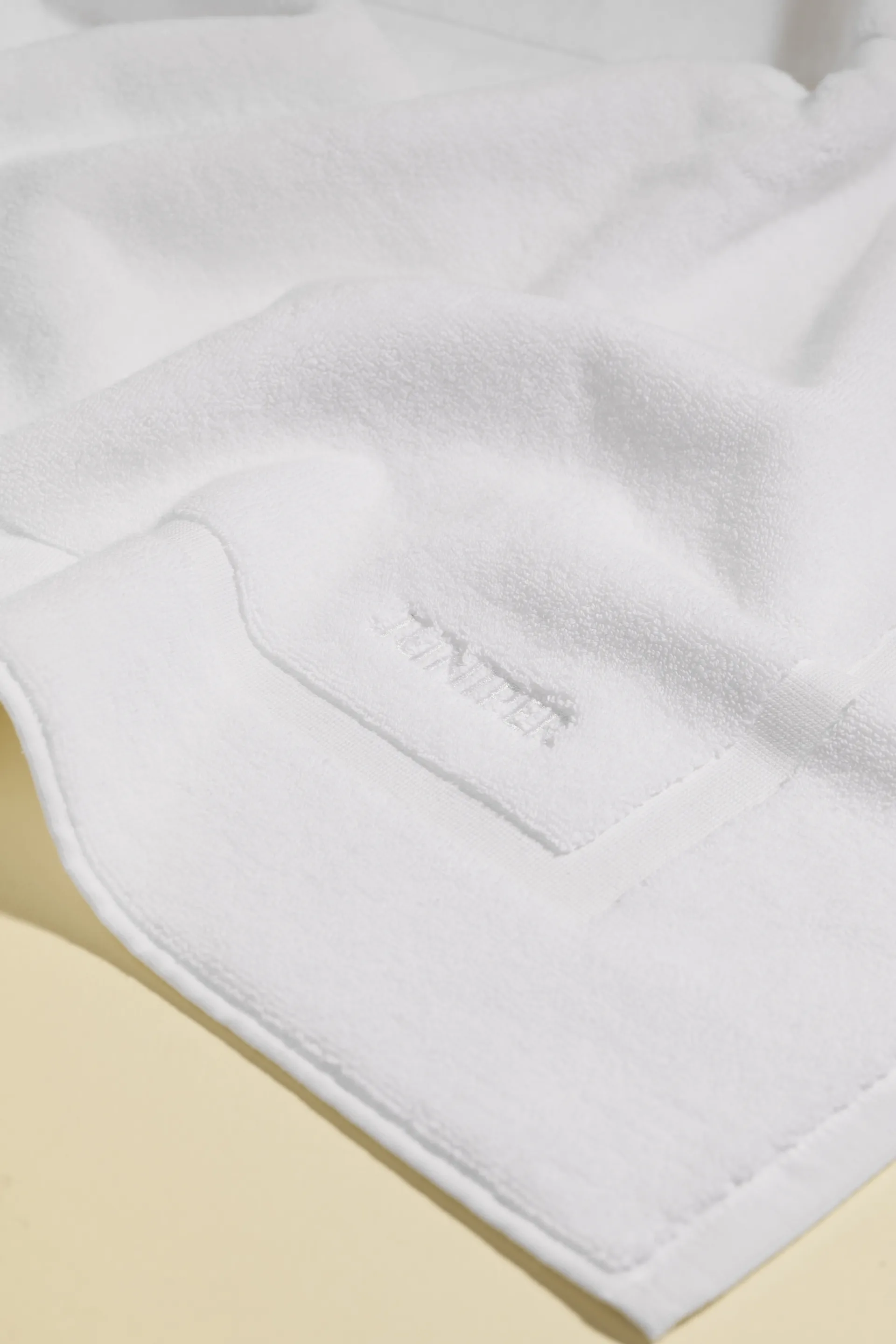 Tappeto da bagno Juniper 50x80 cm, Bianco neve Juniper