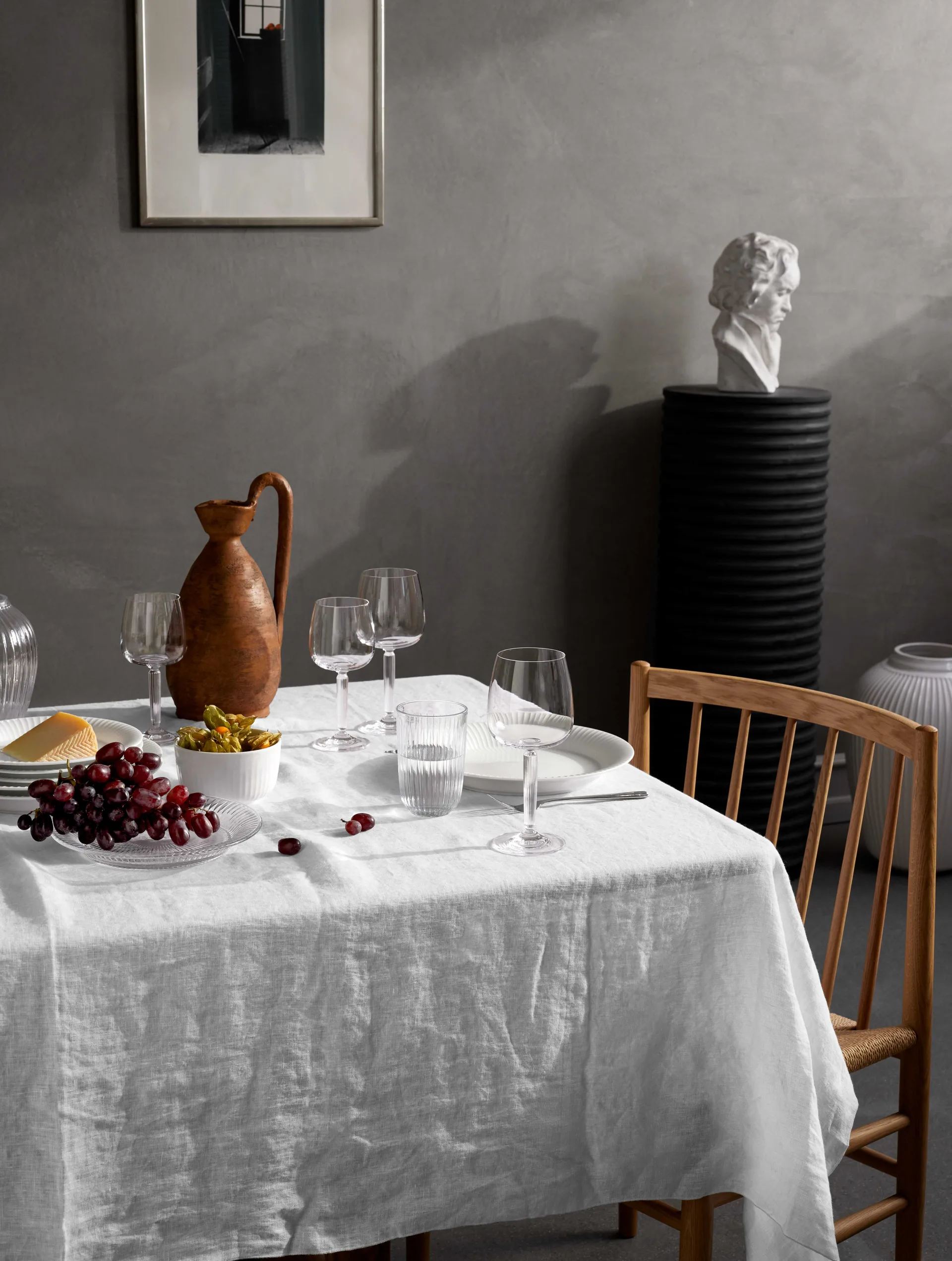 Bicchiere da vino rosso Hammershøi 49 cl, confezione da 2, Trasparente Kähler