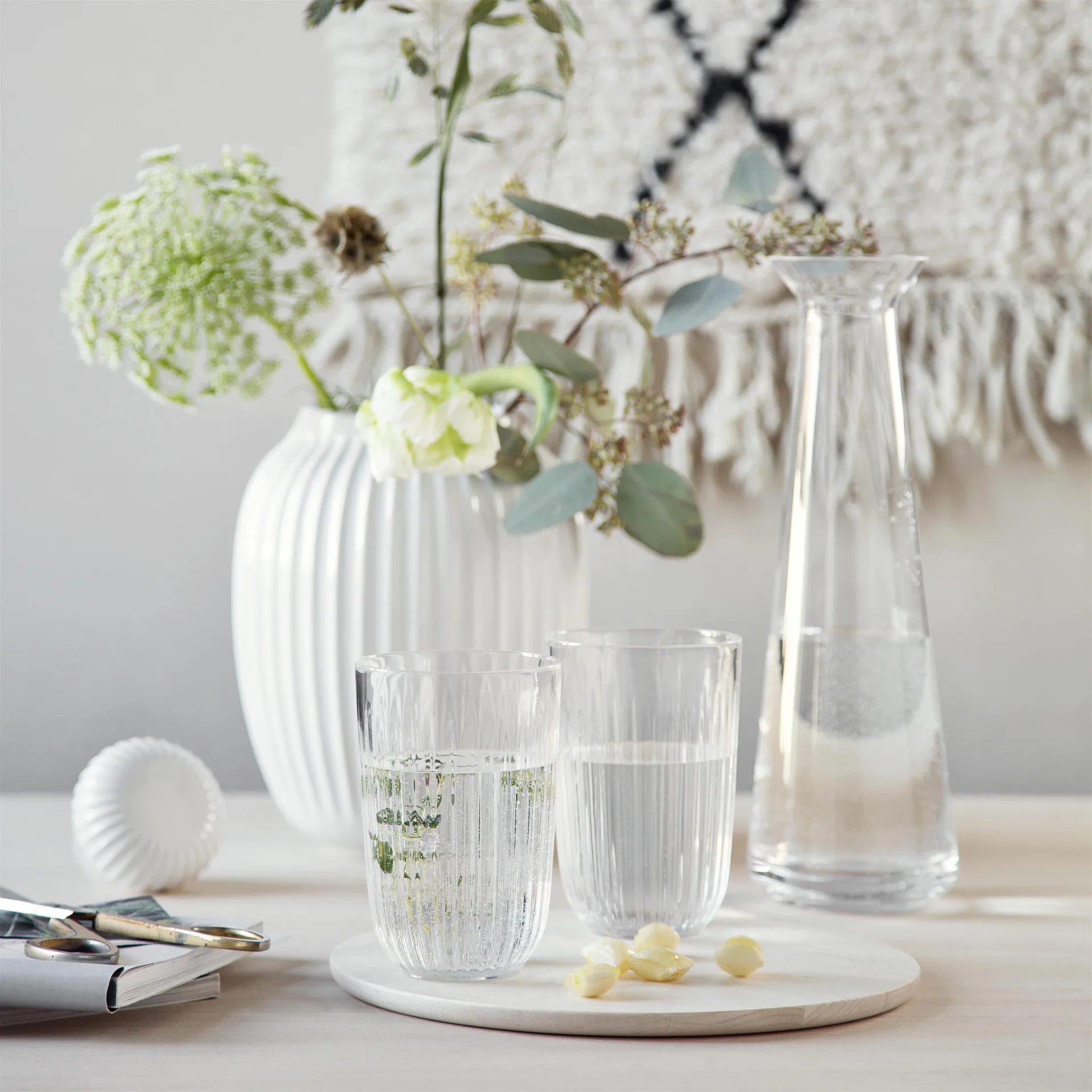 Bicchiere Hammershøi 33 cl confezione da 4, trasparente Kähler