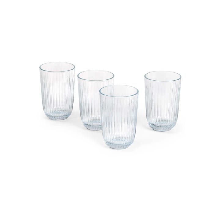 Bicchiere per acqua Hammershøi 37 cl, confezione da 4 - Trasparente - Kähler
