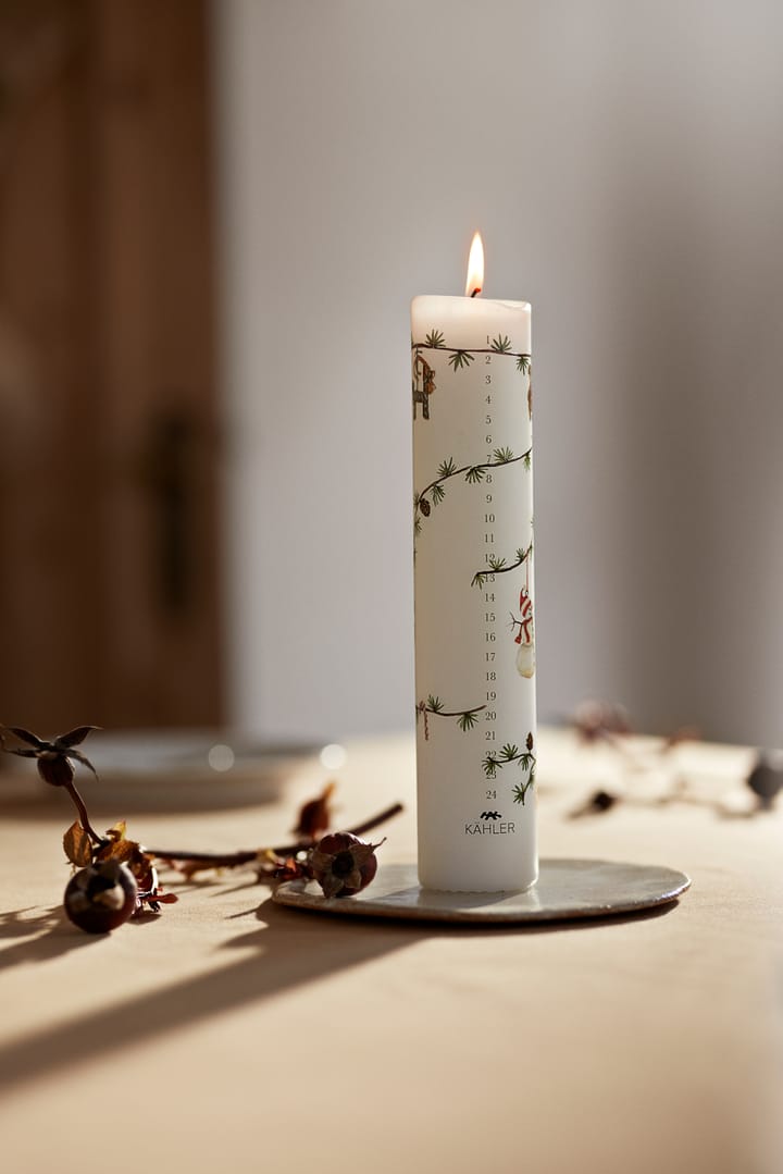 Candela dell'Avvento Hammershøi Christmas Ø5 cm, 2025 Kähler