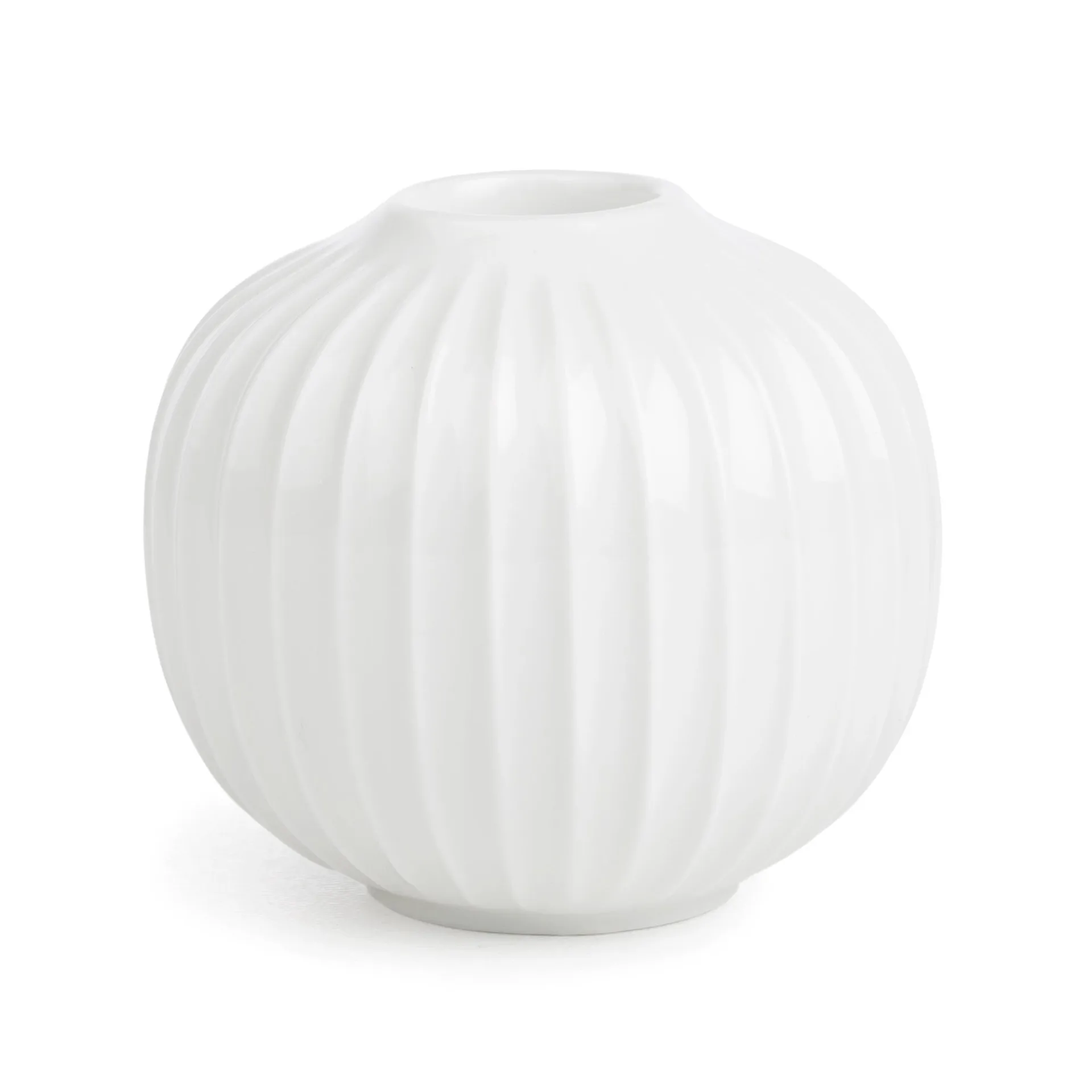 Candeliere Hammershøi medio, bianco Kähler