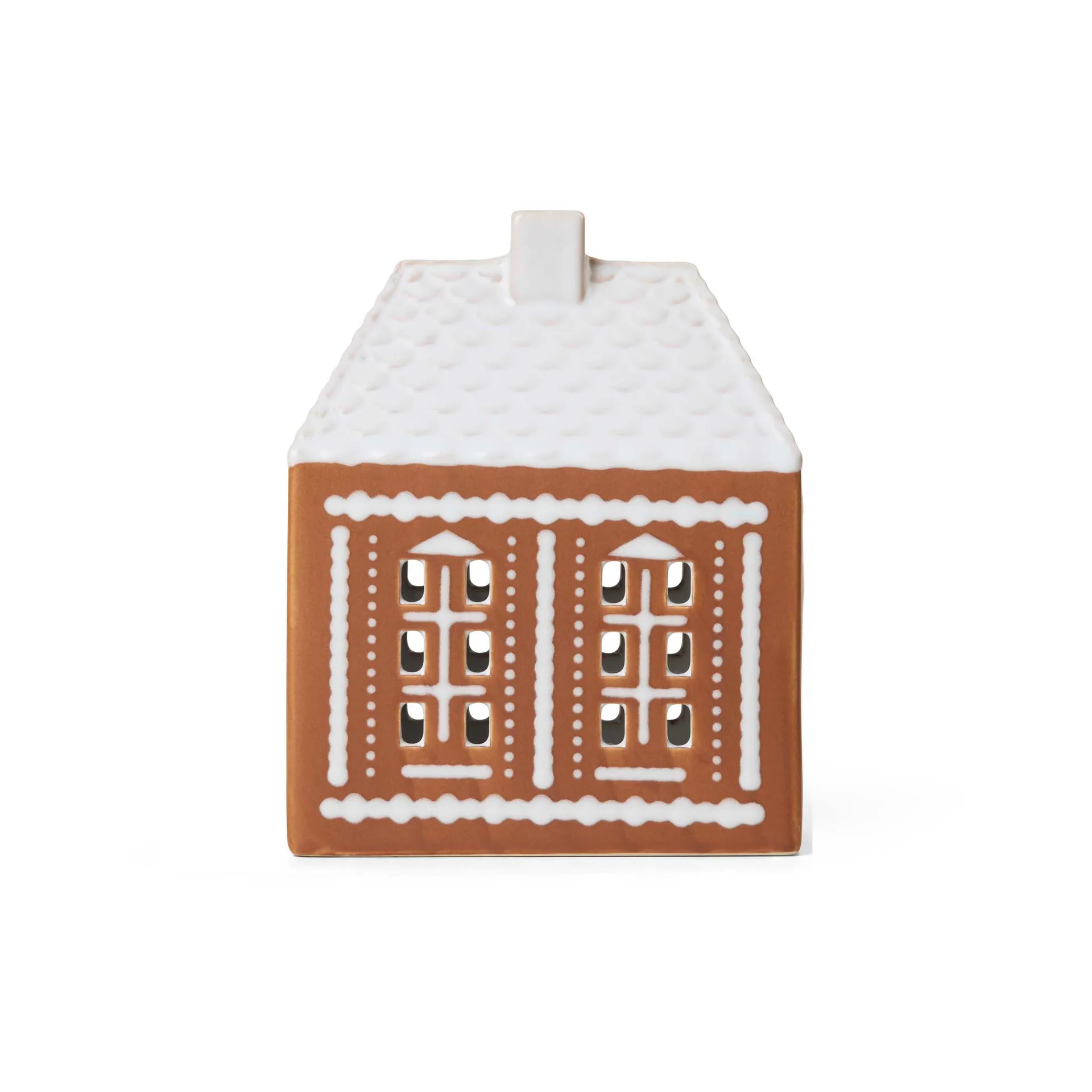 Casetta luminosa Gingerbread medium 15 cm, Marrone Kähler