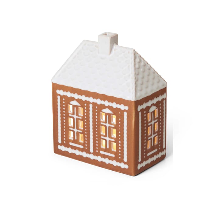 Casetta luminosa Gingerbread medium 15 cm, Marrone Kähler