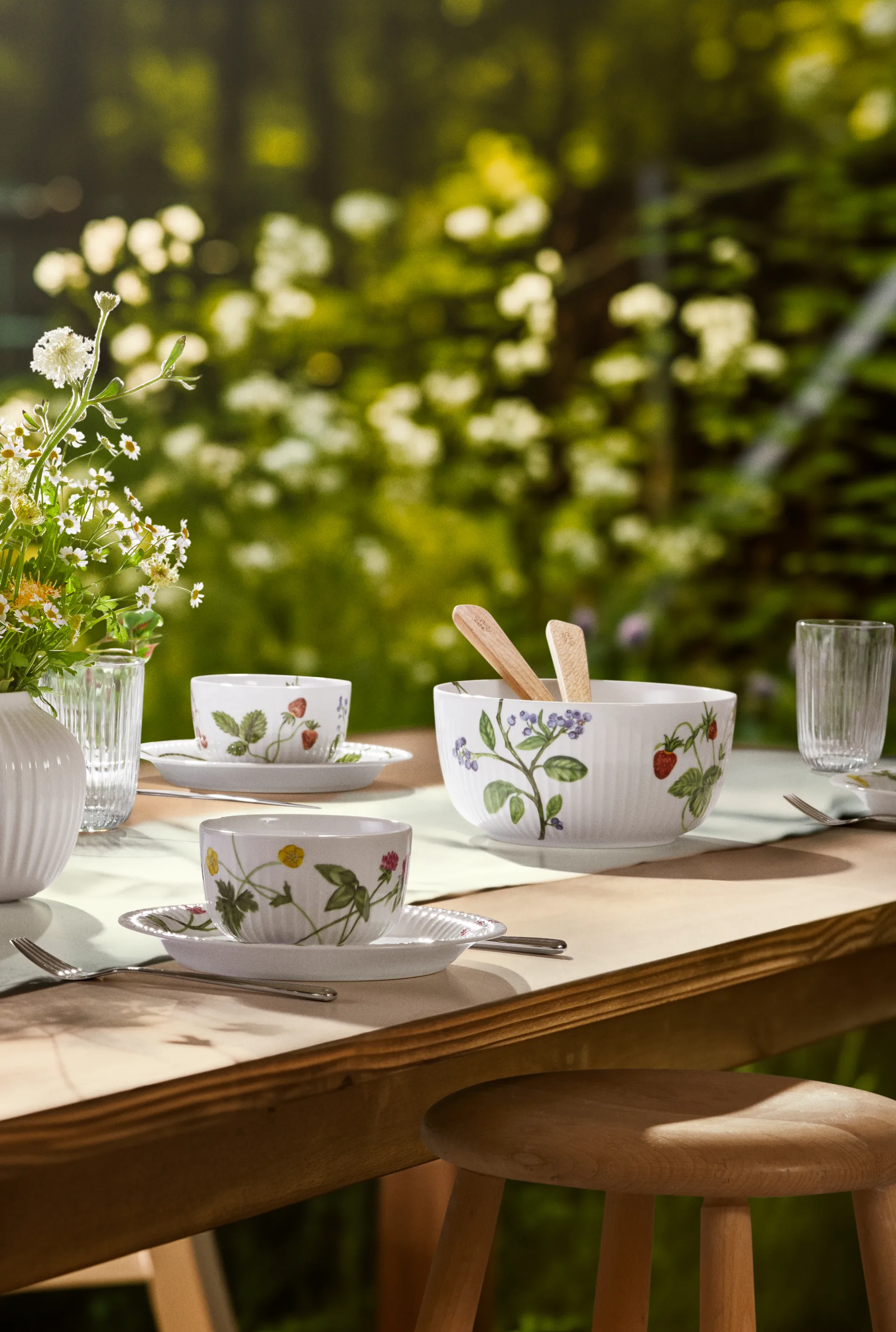 Ciotola da portata Hammershøi Summer Ø21 cm, Summer berries Kähler