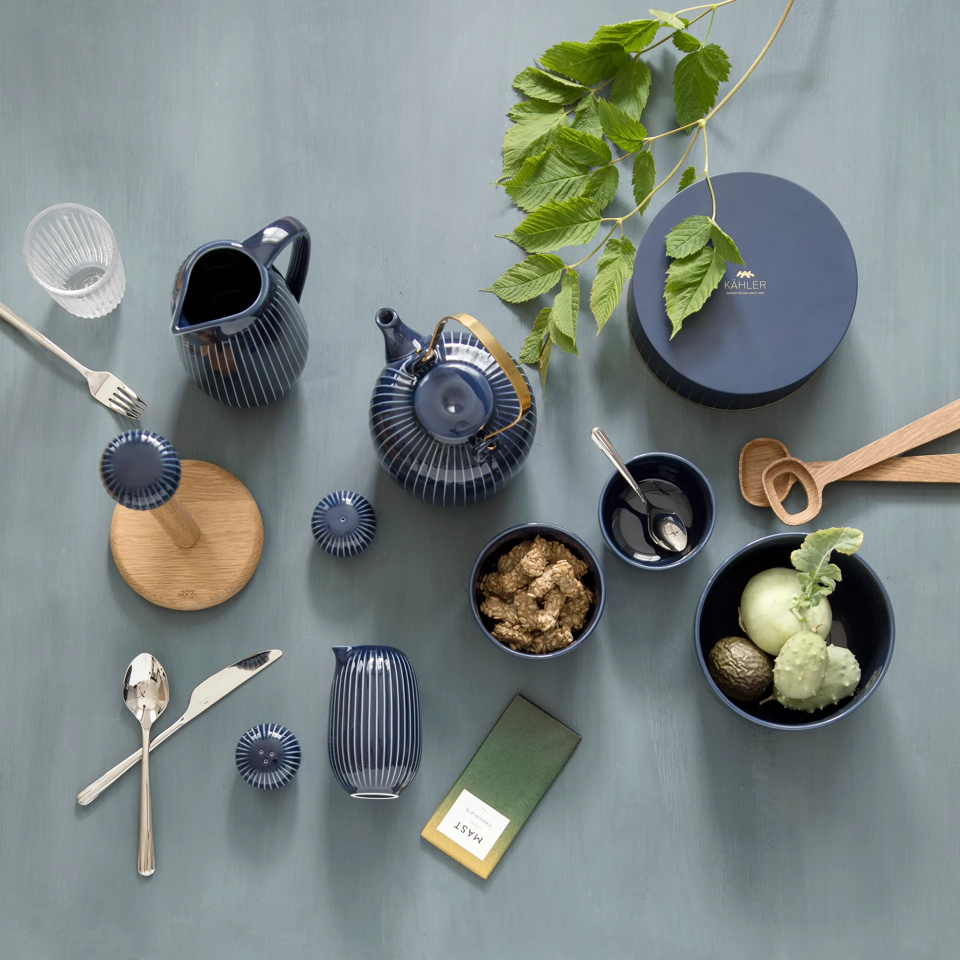 Ciotola Hammershøi Ø 12 cm, indigo Kähler