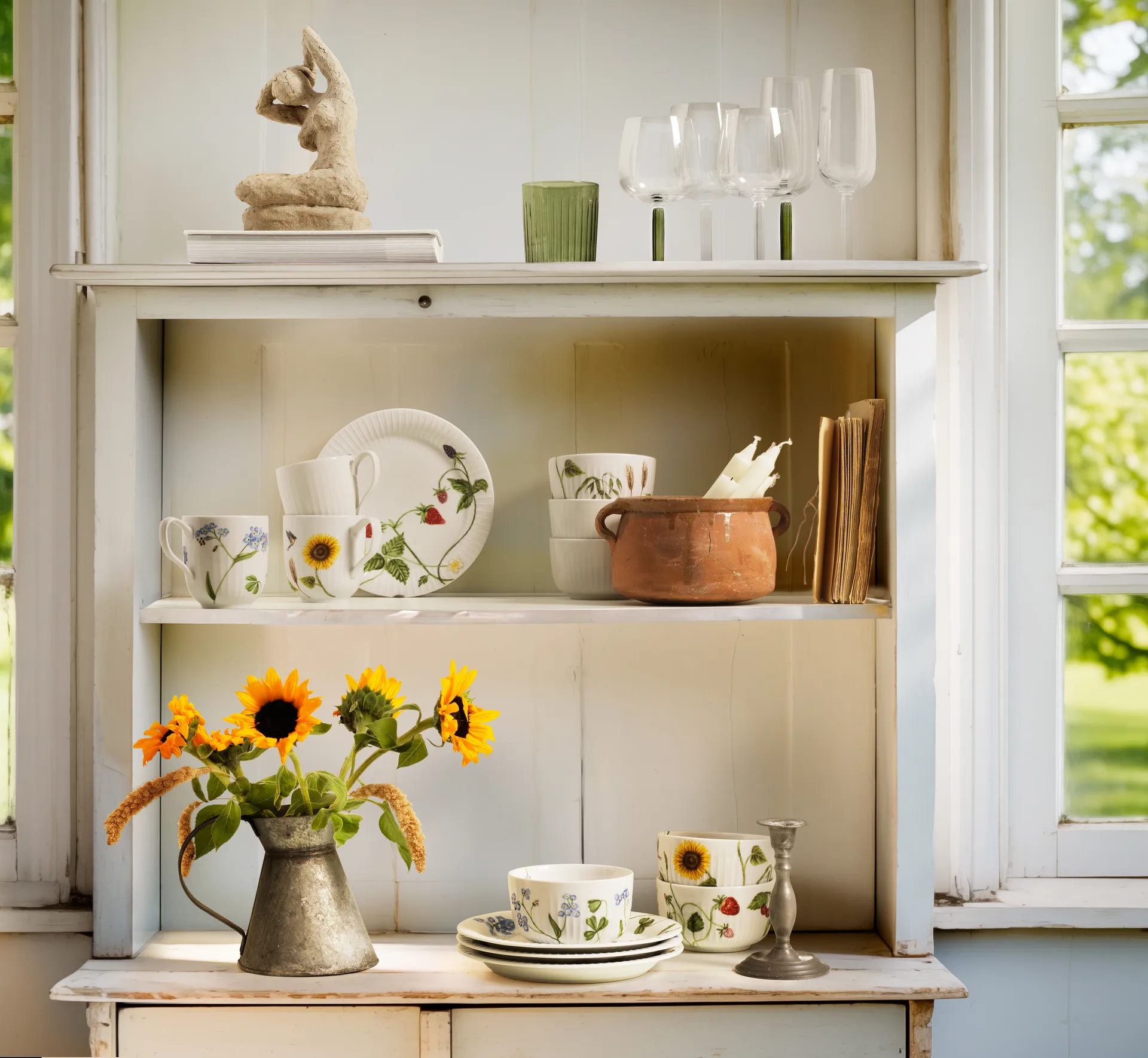 Ciotola Hammershøi summer Ø12 cm, Girasole Kähler