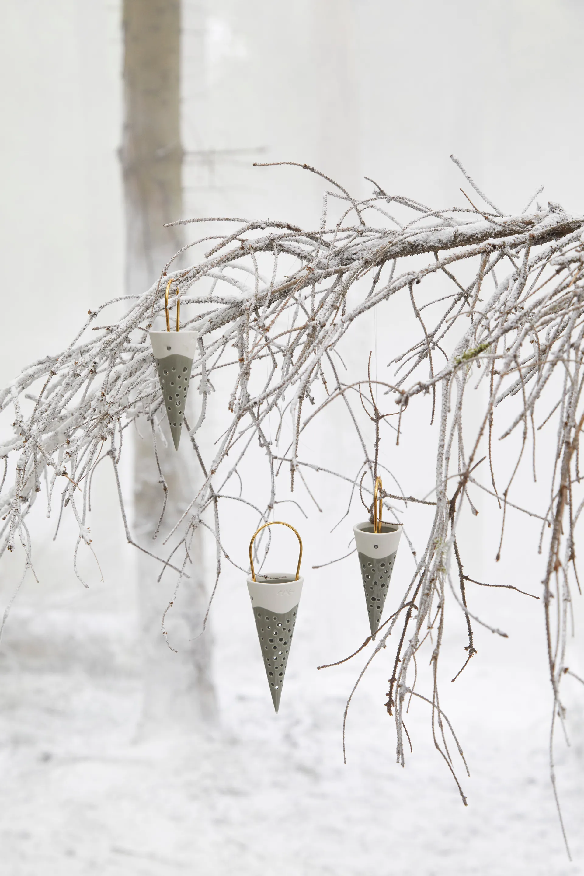 Decorazione natalizia Nobili 18 cm, Verde Kähler