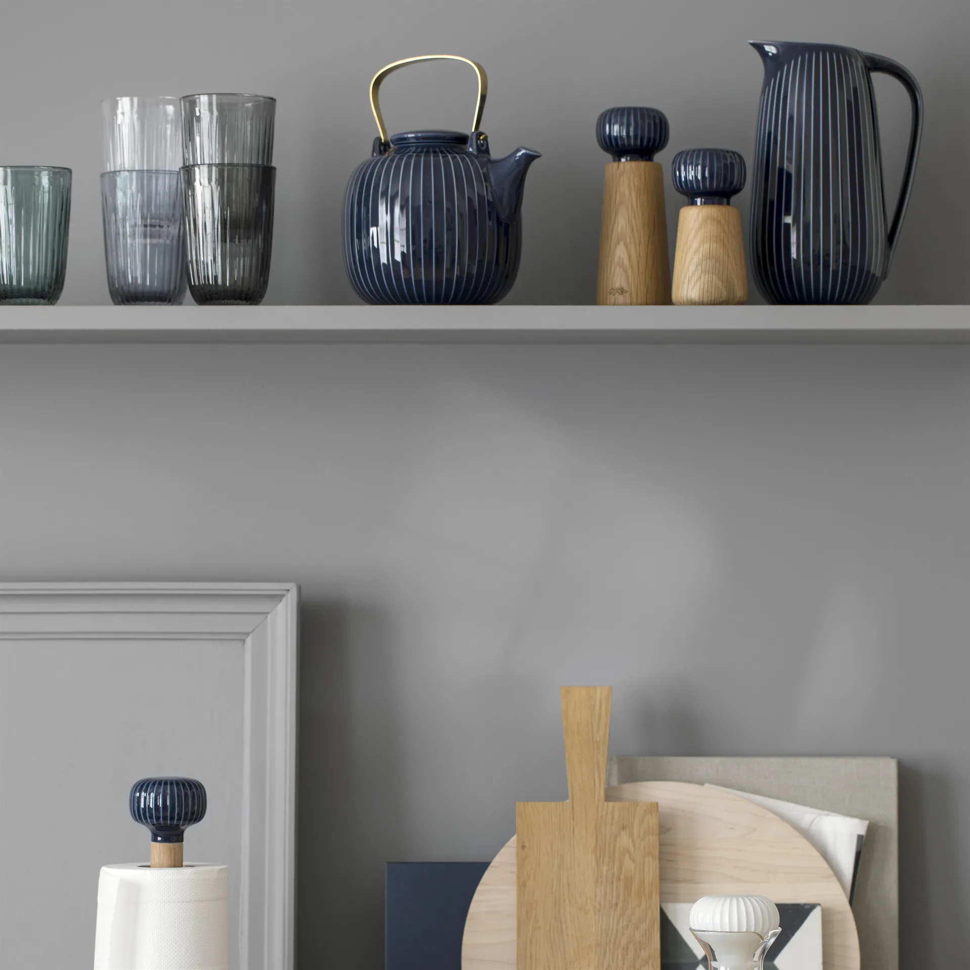 Hammershøi macinaspezie piccolo, Indigo, 14 cm Kähler
