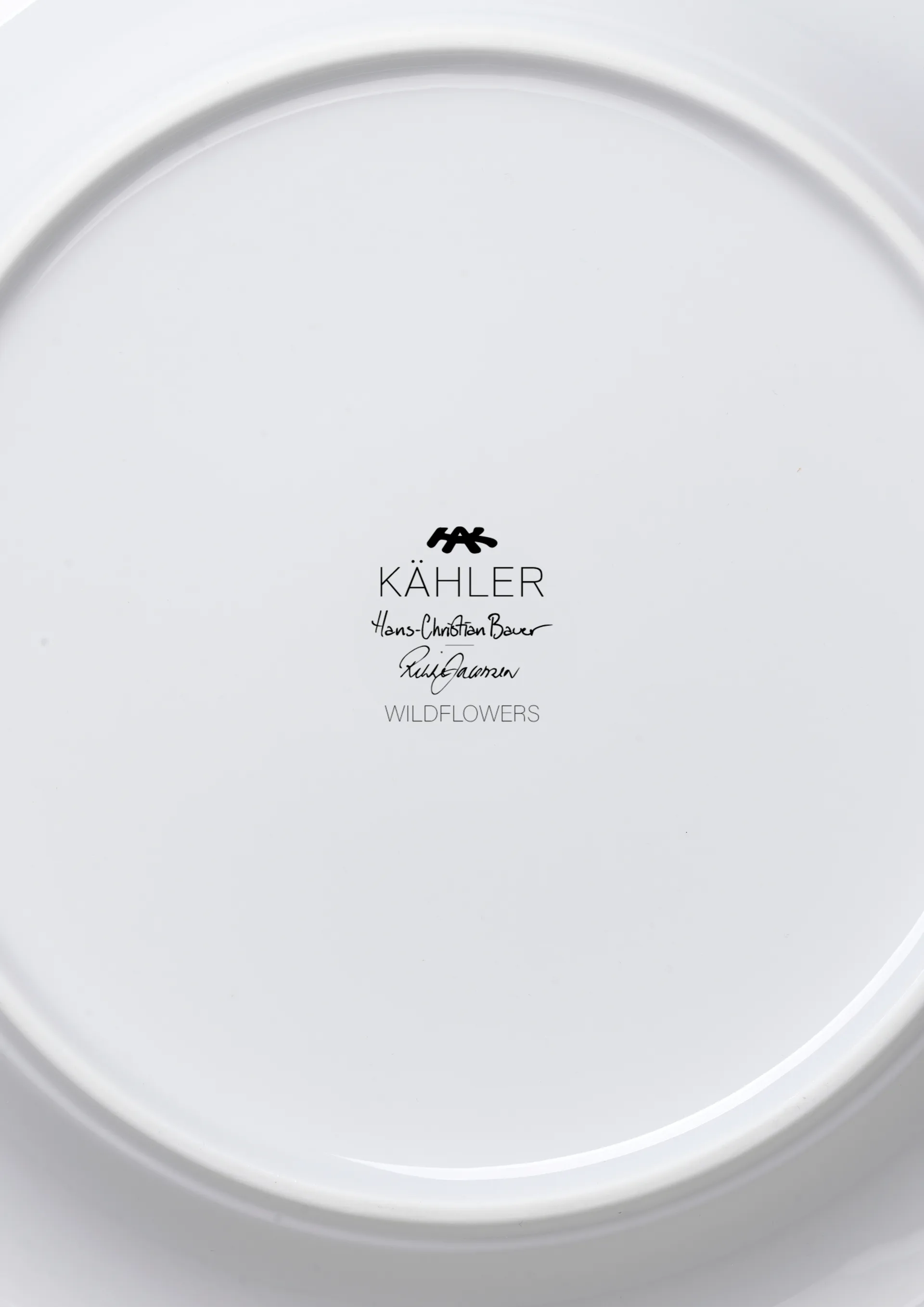 Hammershøi Summer Piatto Ø22 cm, Wild flowers Kähler
