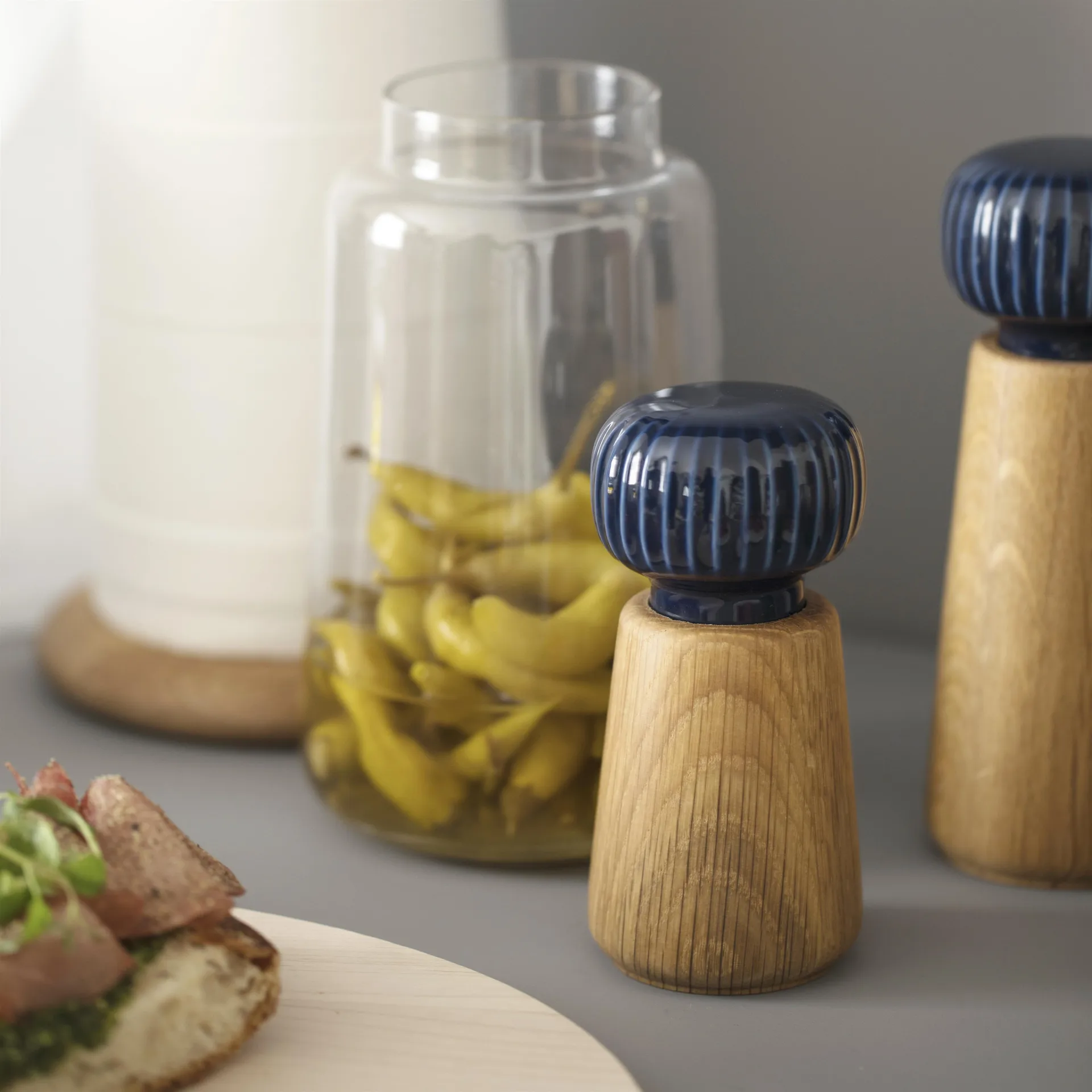 Macina spezie Hammershøi grande, indigo Kähler