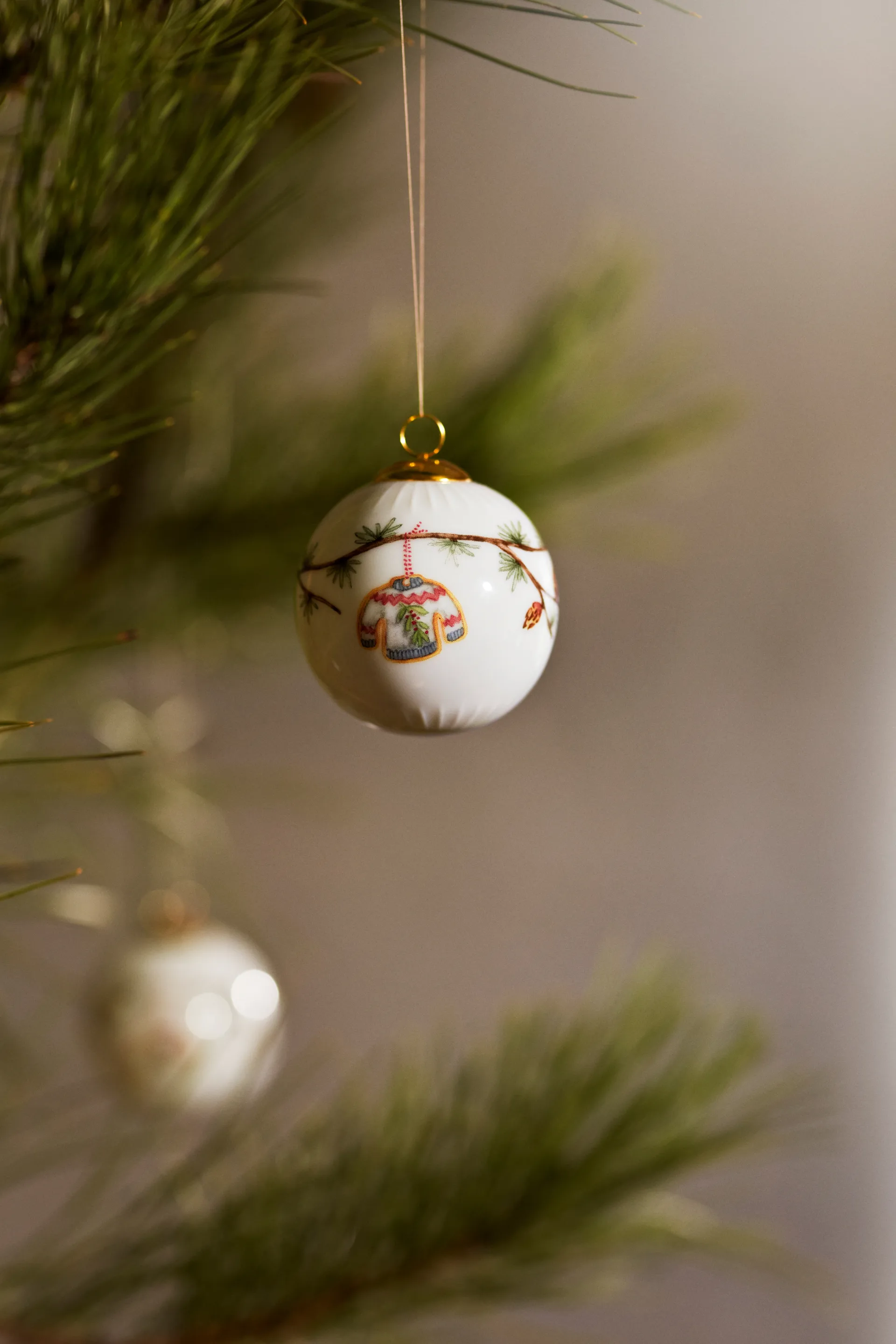 Pallina di Natale Hammershøi Christmas Ø6 cm, 2025 Kähler