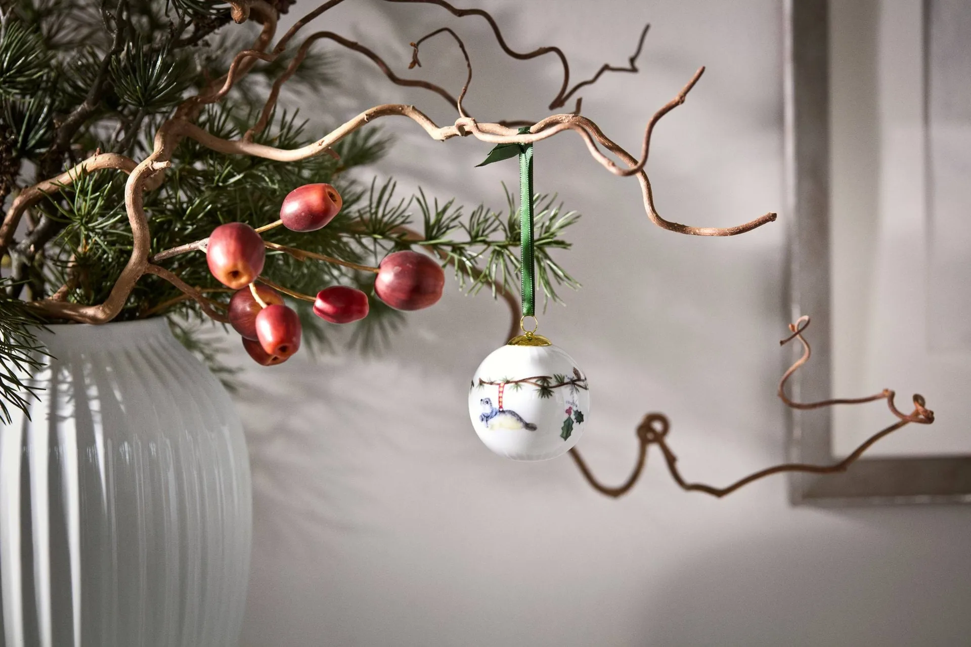 Pallina di Natale Hammershøi Christmas Ø6 cm, 2026 Kähler