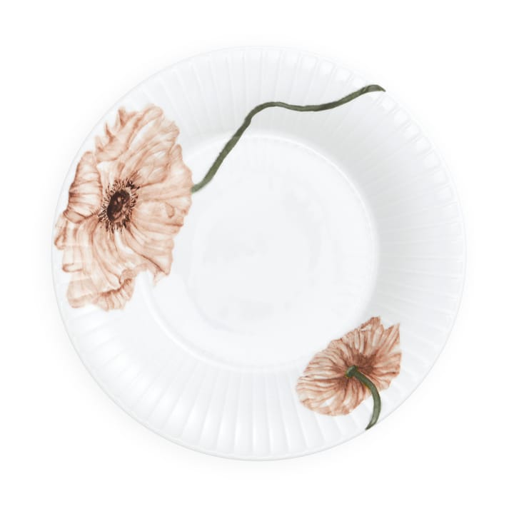 Piatto fondo Hammershøi Poppy Ø 21 cm - bianco - Kähler