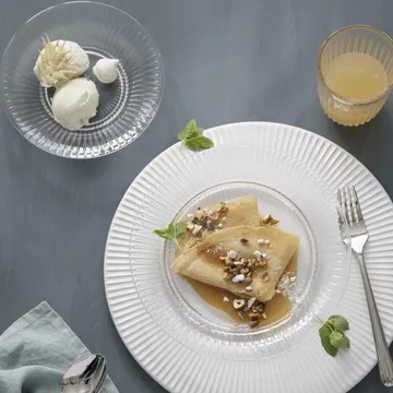 Piatto in vetro Hammershøi Ø 17 cm - trasparente - Kähler