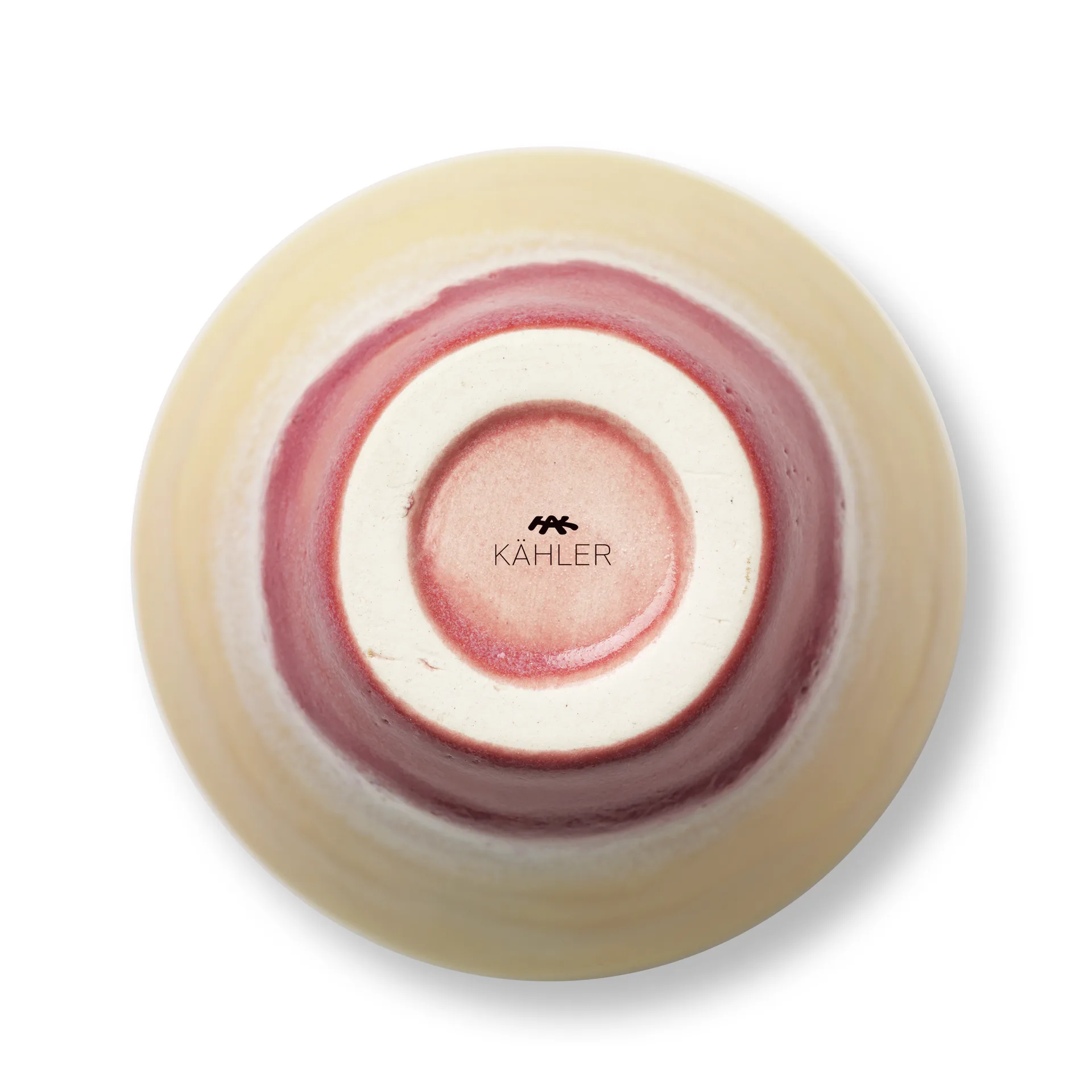 Poppery vaso 12 cm, Pink-mint-giallo Kähler