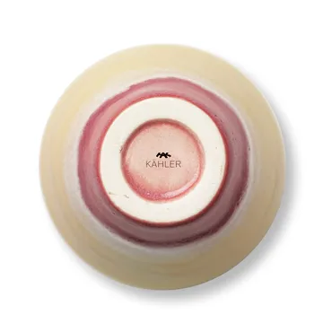 Poppery vaso 12 cm - Pink-mint-giallo - Kähler