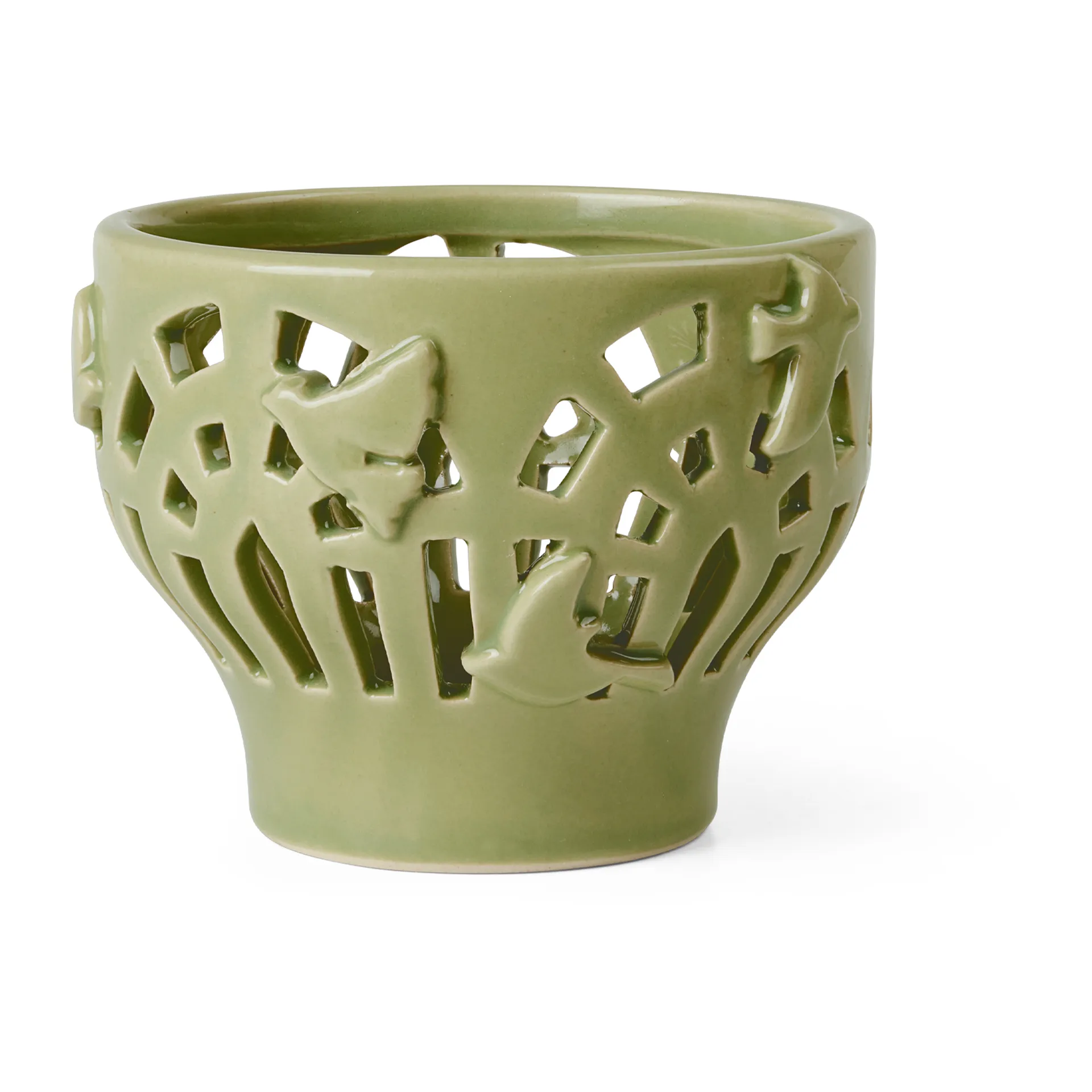 Portacandela Orangery Ø 9 cm, Spring leaf Kähler