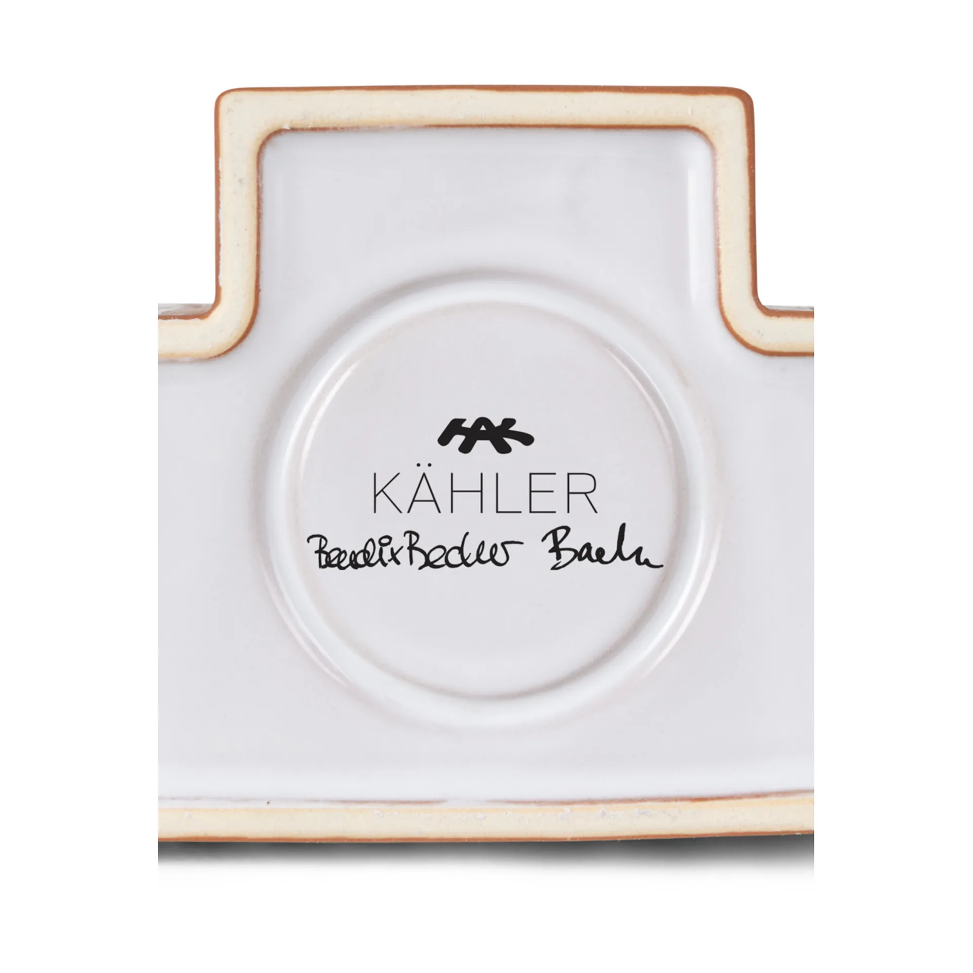 Portacandele Gingerbread grande, 17 cm, Marrone Kähler