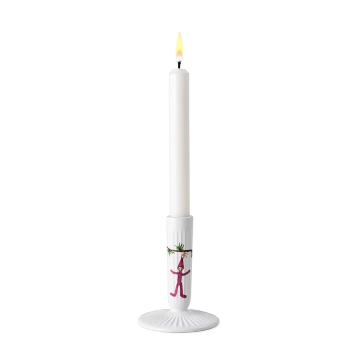 Portacandele Hammershøi Christmas bianco, 12 cm Kähler