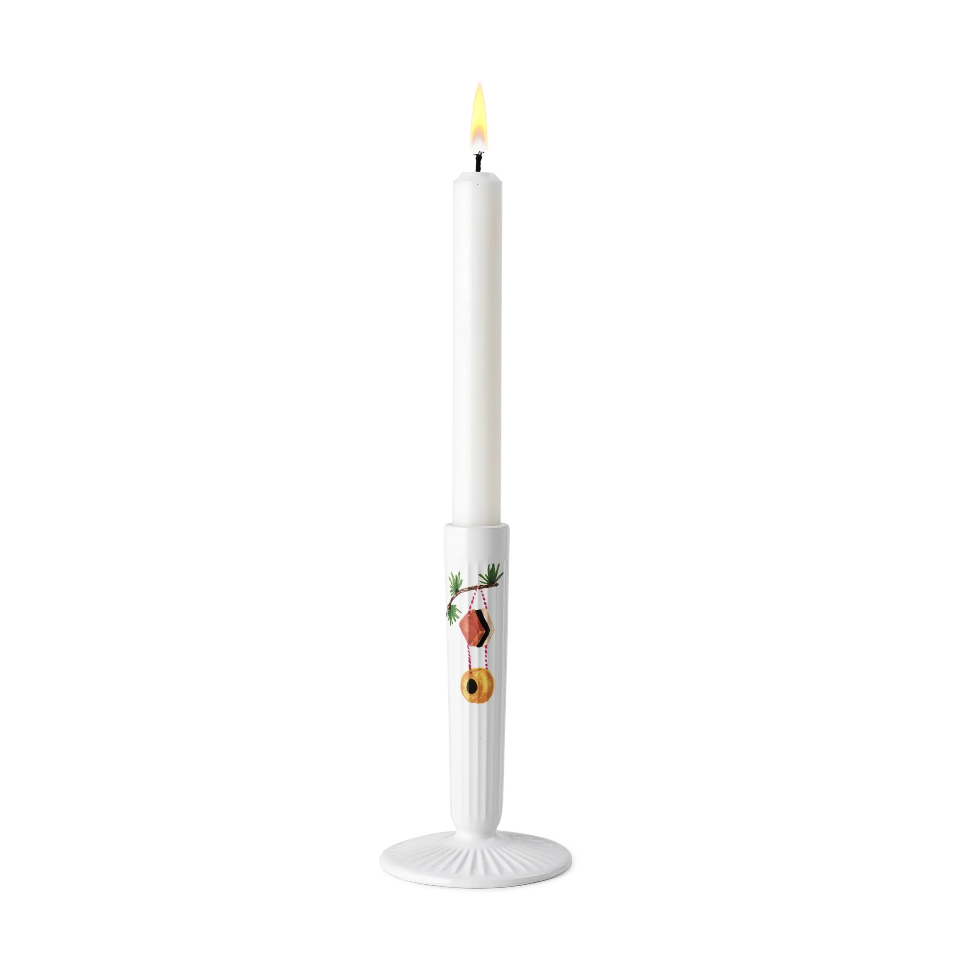 Portacandele Hammershøi Christmas bianco, 16 cm Kähler